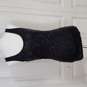 J.O & CO Black heathered tank top.   Small